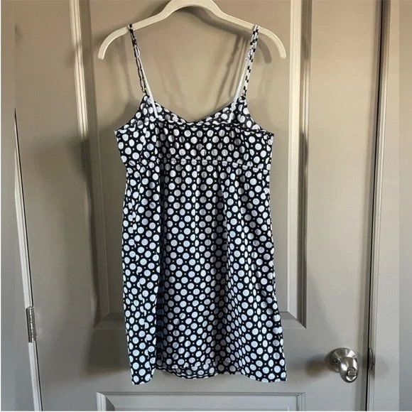 Gap Body - blue short nightgown / chemise with dots. Worn once. - Picture 2 of 6